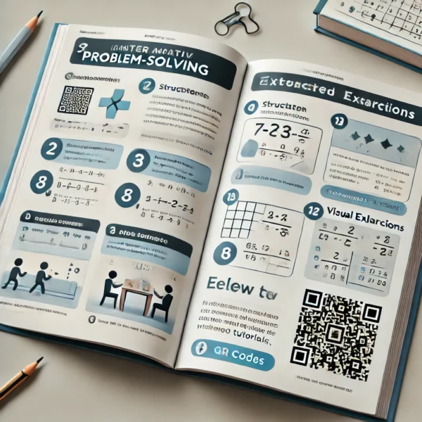 Interactive Math Problem-Solving Workbook